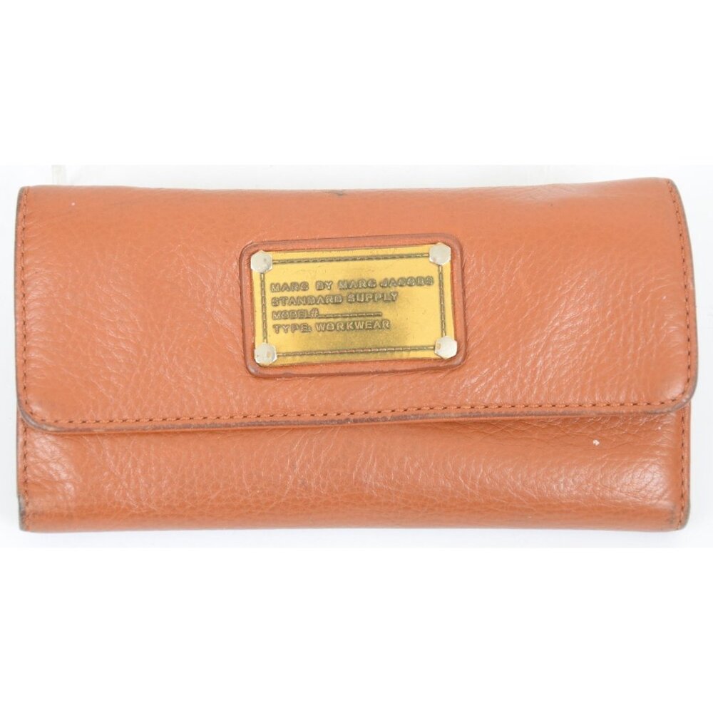 Marc by Marc Jacobs Classic Q Long Leather Trifold Wallet